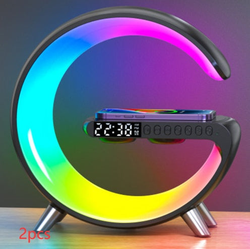 G Shaped LED Lamp wireless charger