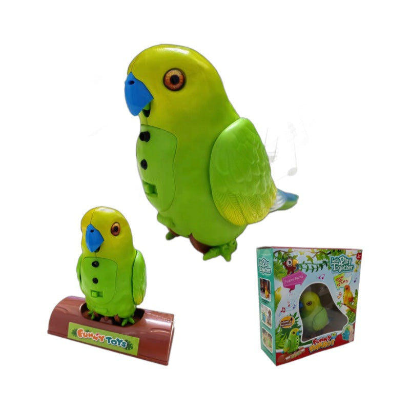 Talking And Singing Toy Parrot For Kids entertaining musical toy