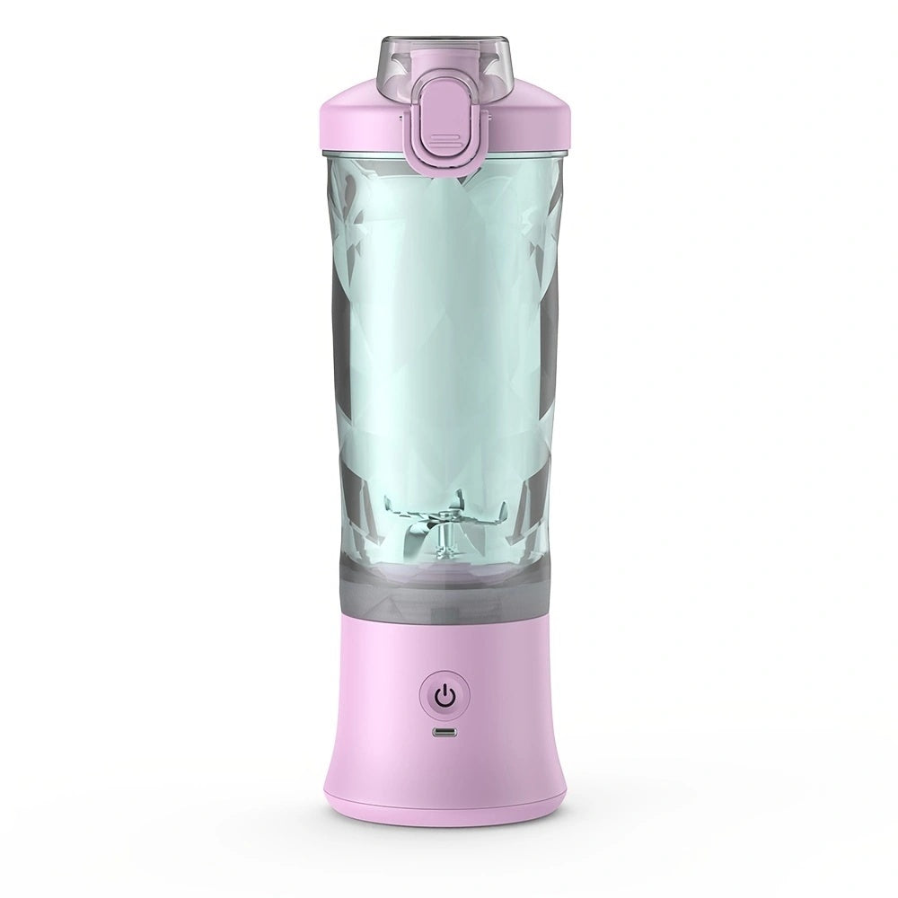 Portable 600ML Electric Blender USB Rechargeable Smoothie & Fruit Juicer Mixer 4000mAh