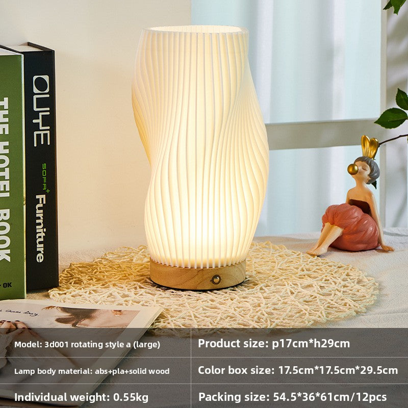 Rechargeable Bamboo Desk Lamp