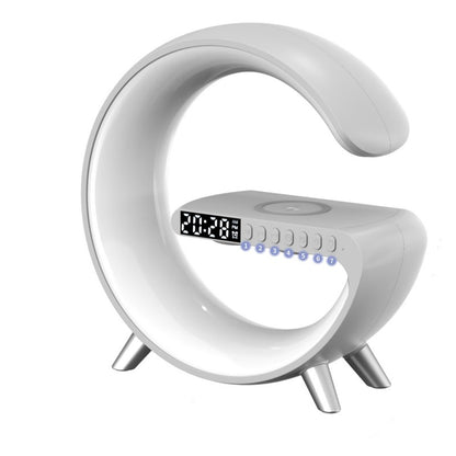 G Shaped LED Lamp with Bluetooth Speaker and Charger