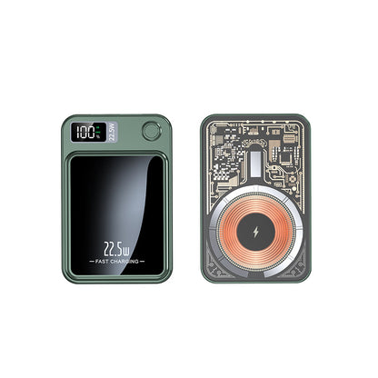 Magnetic charging treasure