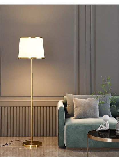 Modern LED Floor Lamp with Remote Dimming