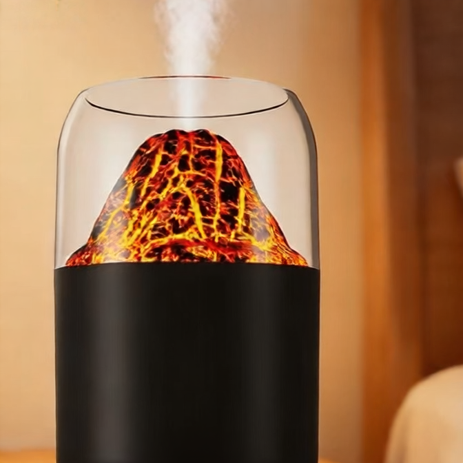 Mini USB Humidifier with Colorful Atmosphere Light