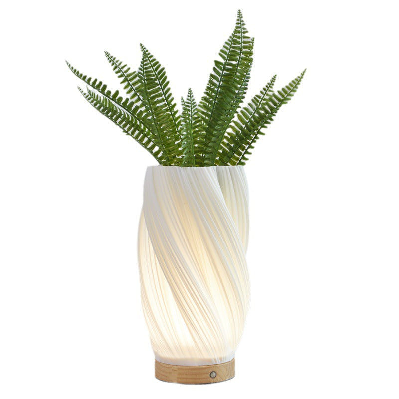 Rechargeable Bamboo Desk Lamp