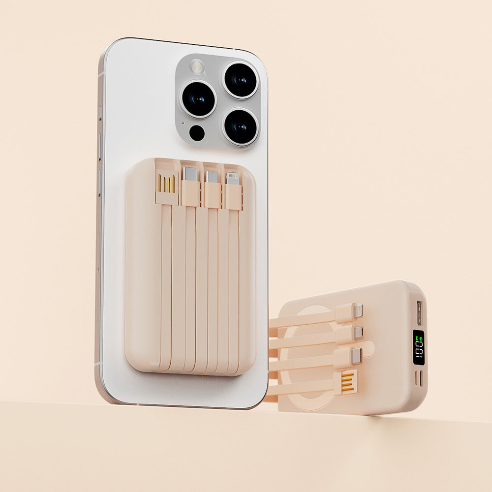 Mobile power magnetic wireless charging