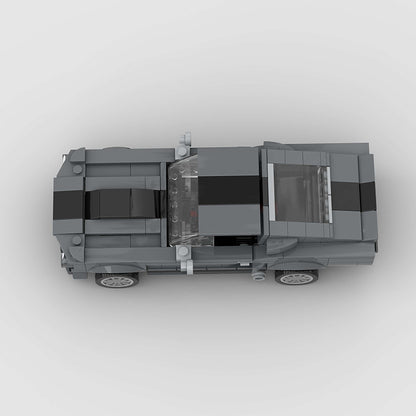 Shelby GT500 Small Particle Building Blocks Moc Racing Car Super Sports Car