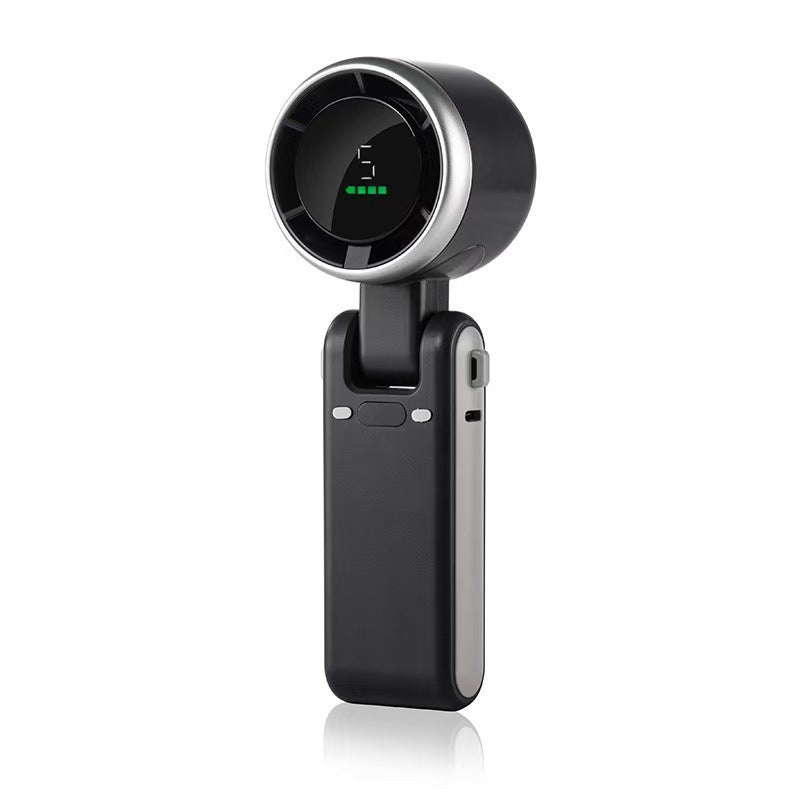 Portable USB Neck Fan with Digital Display