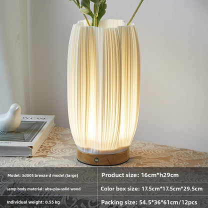 Rechargeable Bamboo Desk Lamp
