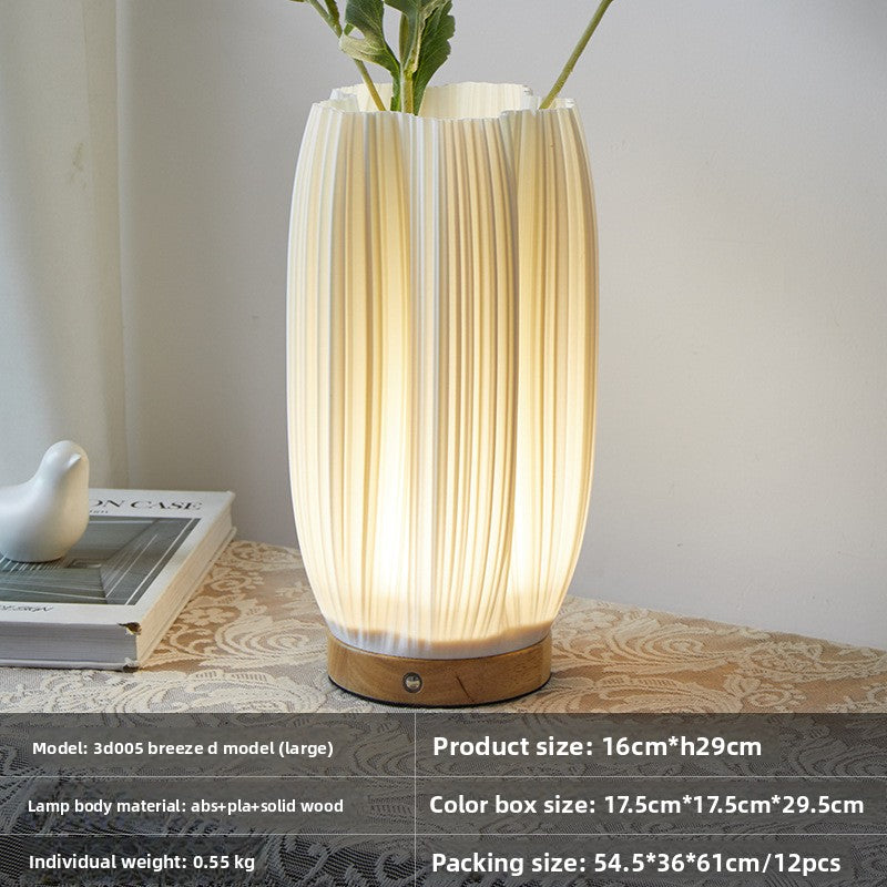 Rechargeable Bamboo Desk Lamp