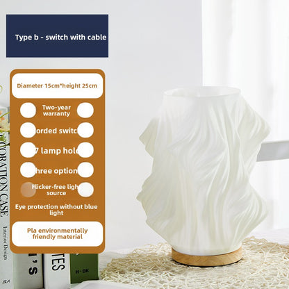 Rechargeable Bamboo Desk Lamp