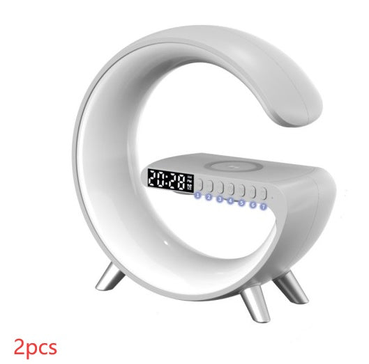 Wireless charging G Shaped LED Lamp