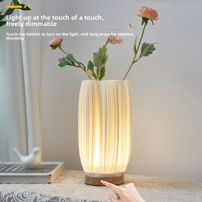 Rechargeable Bamboo Desk Lamp