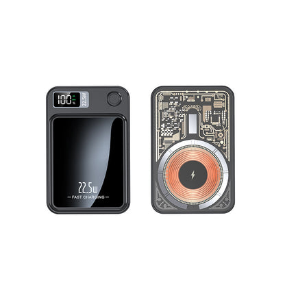 Magnetic charging treasure