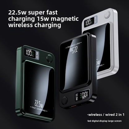 Magnetic charging treasure