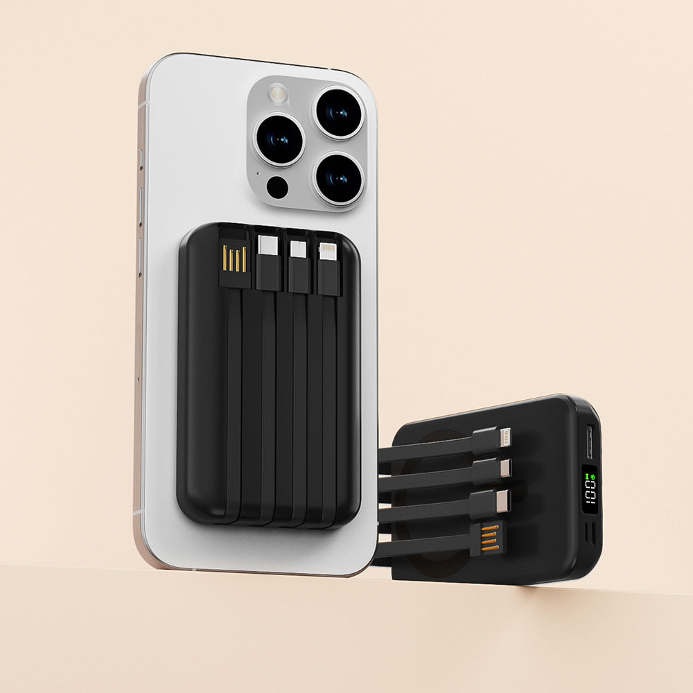 Mobile power magnetic wireless charging