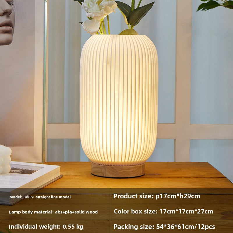 Rechargeable Bamboo Desk Lamp