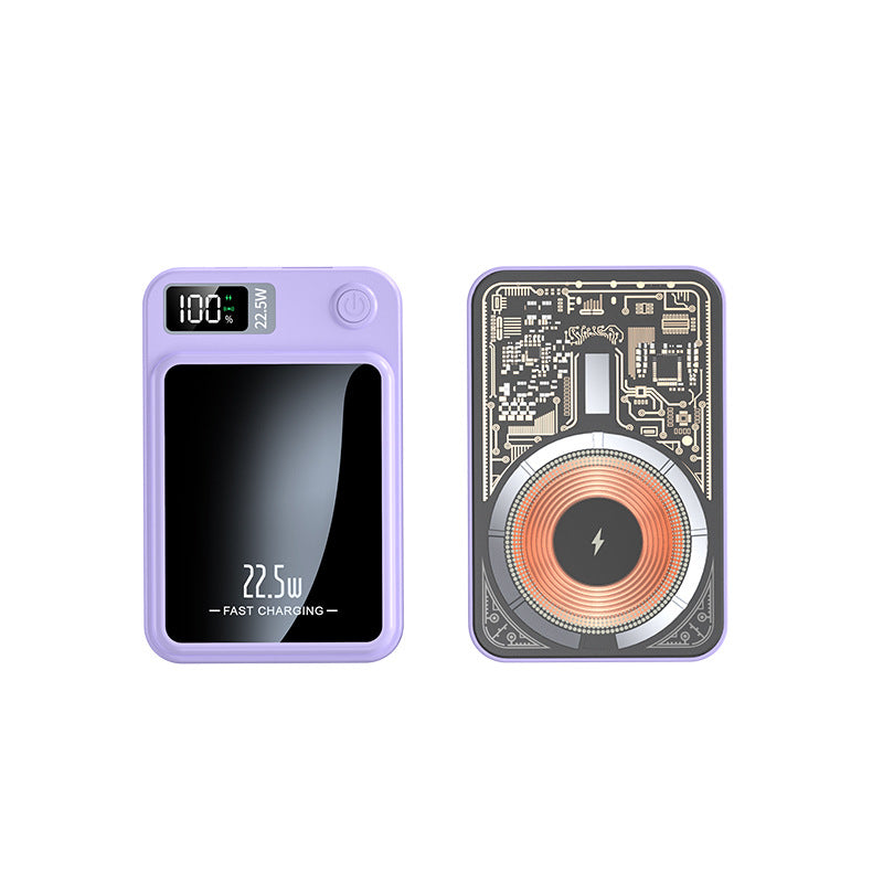 Magnetic charging treasure