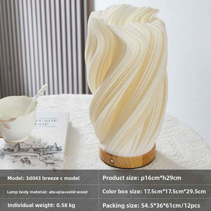 Rechargeable Bamboo Desk Lamp