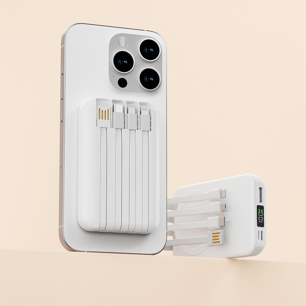 Mobile power magnetic wireless charging